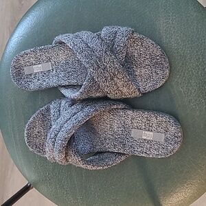 FitFlop Gracie Merino Wool Slides Gray Size 8